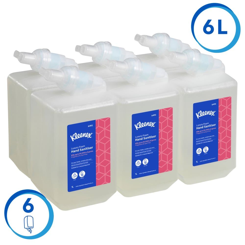 KLEENEX® Alcohol Foam Hand Sanitiser 1L 78931 (SUNDALE)