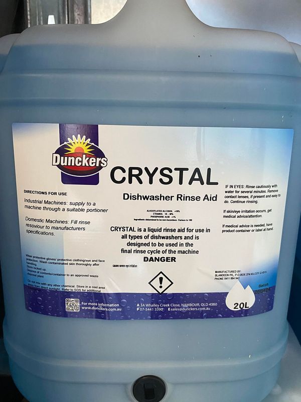 CRYSTAL RINSE AID 5L