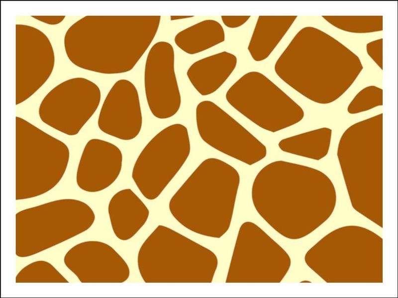 Giraffe Print Edible Icing Cake Wraps – Animal Cake Toppers - 3 Sizes