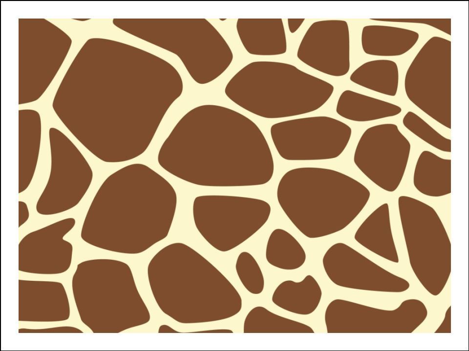 Giraffe Print Edible Icing Cake Wraps – Animal Cake Toppers - 3 Sizes
