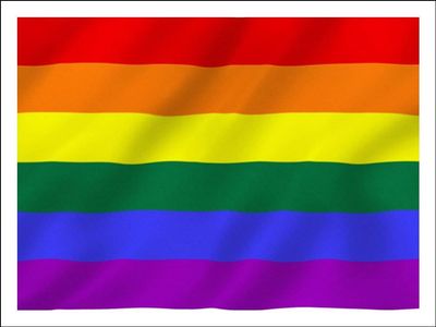 Rainbow Flag Edible Cake Toppers - Flag Cupcake Toppers - icing- 3 Sizes Rainbow Flag Edible Cake Toppers - Flag Cupcake Toppers - icing- 3 Sizes
