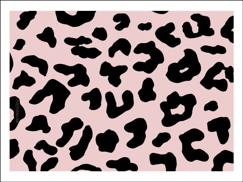 Cheetah Pattern Edible Icing Cake Toppers & Wrap Designs