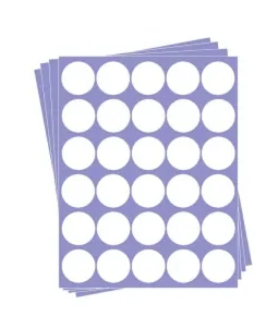 Custom Mini Cupcake Toppers – 3.5cm Edible (30/Sheet)