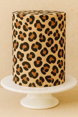 Leopard Print Cake Topper – Edible Cake Wrap Design - Icing - 3 Sizes Leopard Print Cake Topper – Edible Cake Wrap Design - Icing - 3 Sizes