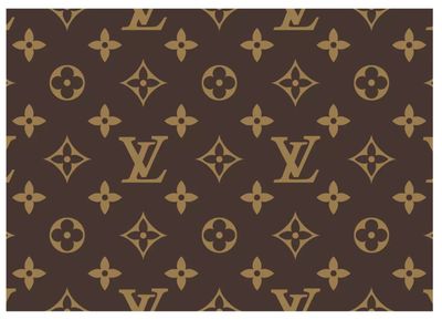 Luxury-Inspired Cake Wraps – LV Style Edible Decorations
