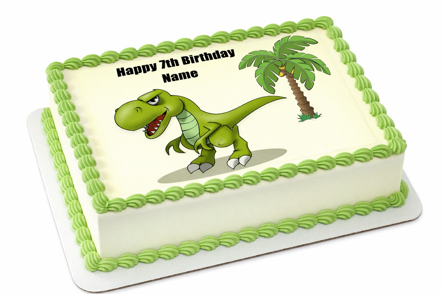 Dinosaur Edible Icing Cake Toppers – Jurassic Park Party Decorations