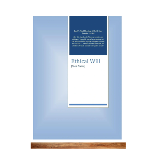 Drafting An Ethical Will