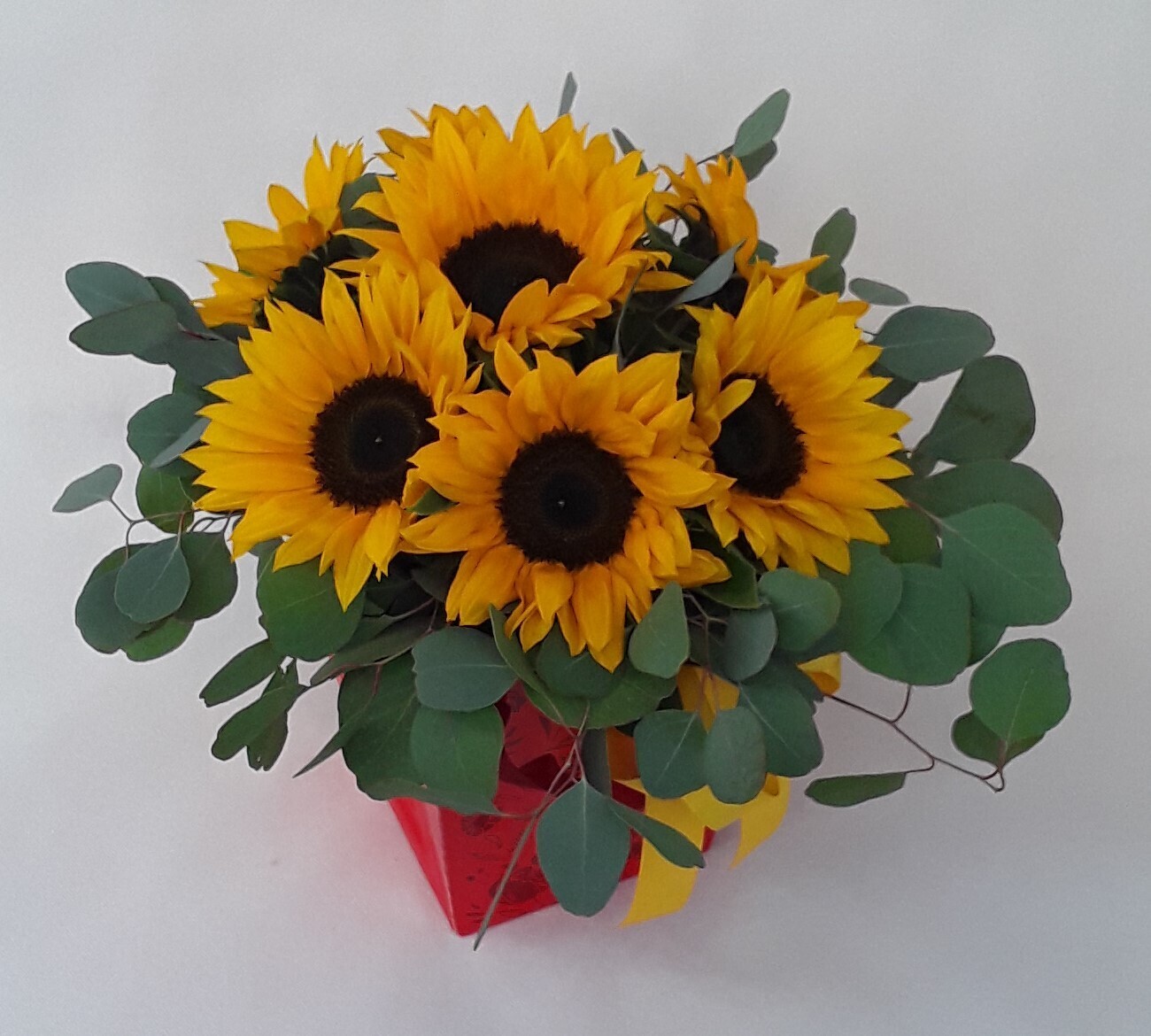 Sunflowers in a box!!!