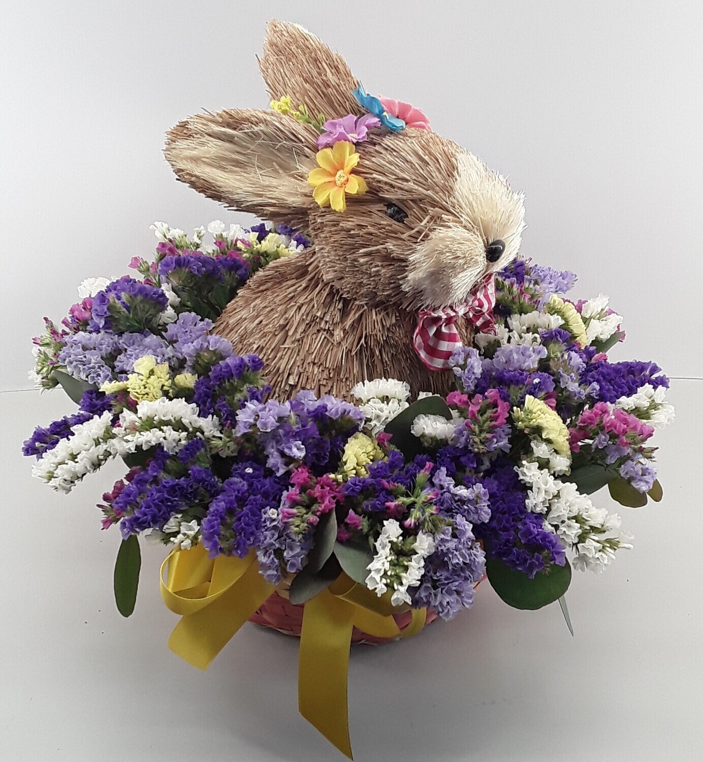 E1--Easter creation with "athanato" in a basket