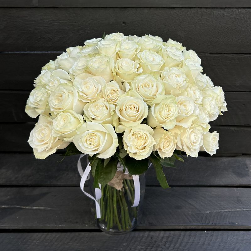 Bouquet with 60 Roses