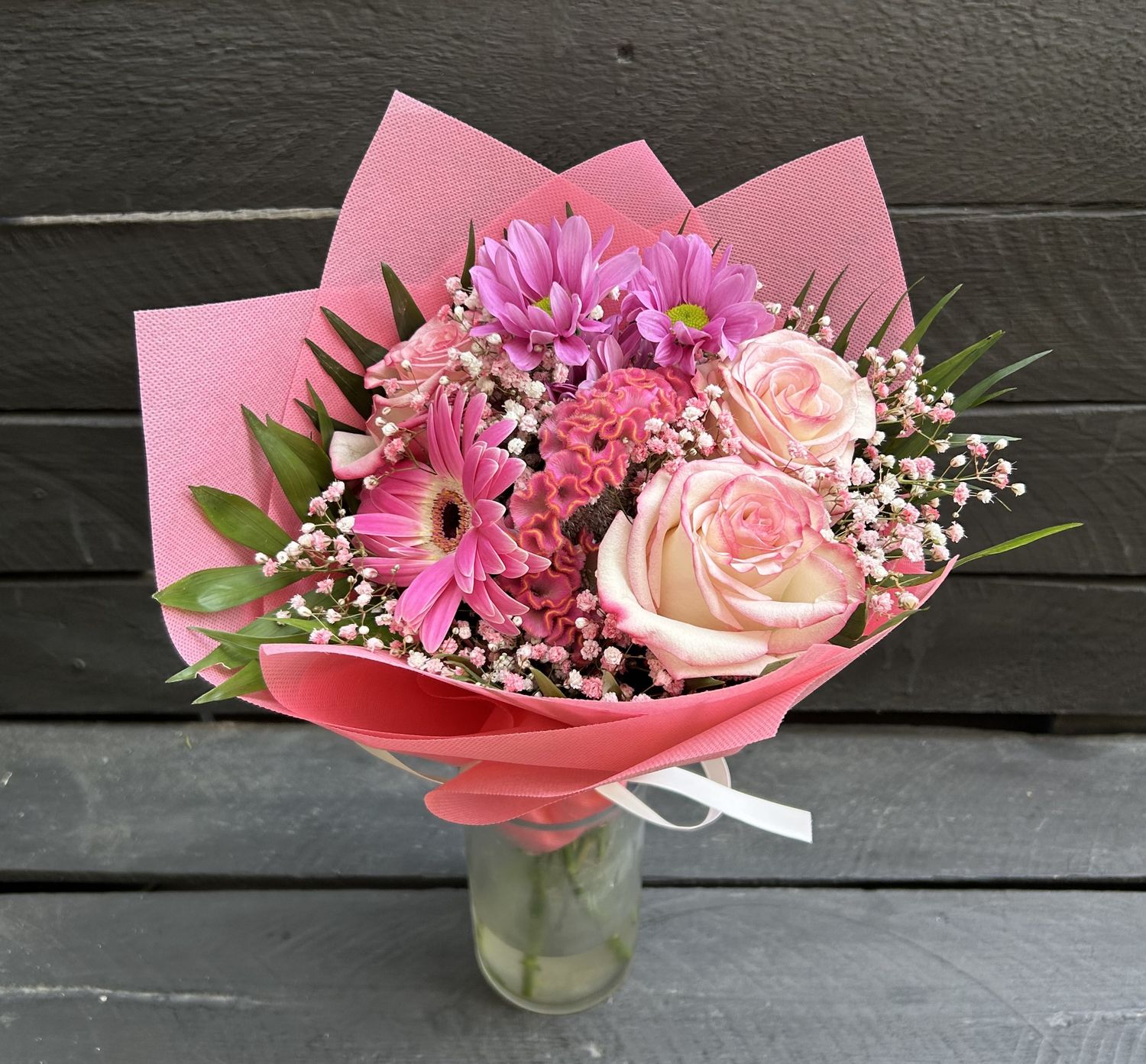 B01 - Mixed Flowers Bouqet