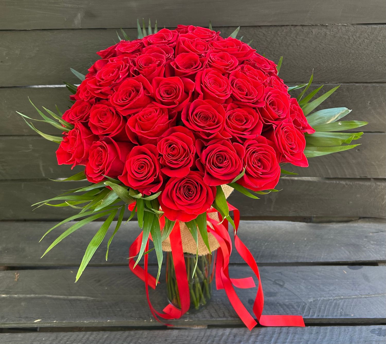 51 Red Roses Bouquet
