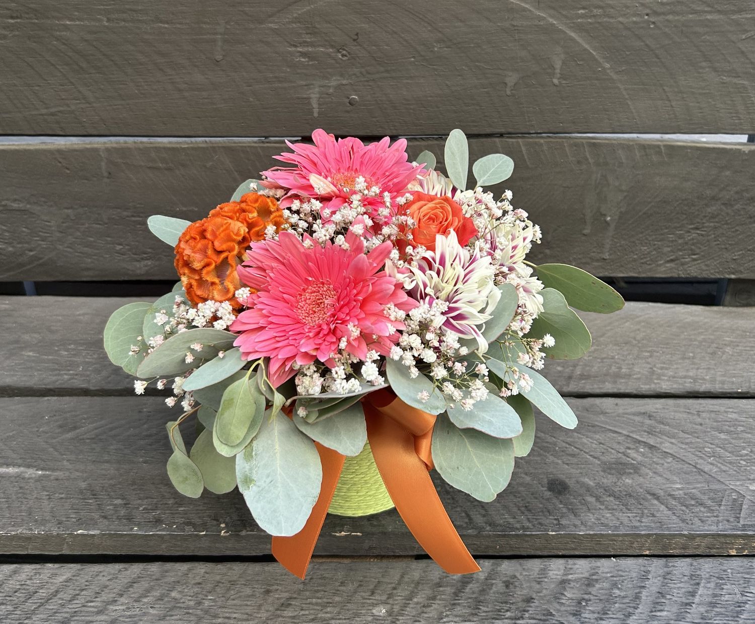 M16 - Mixed Flowers in a pot