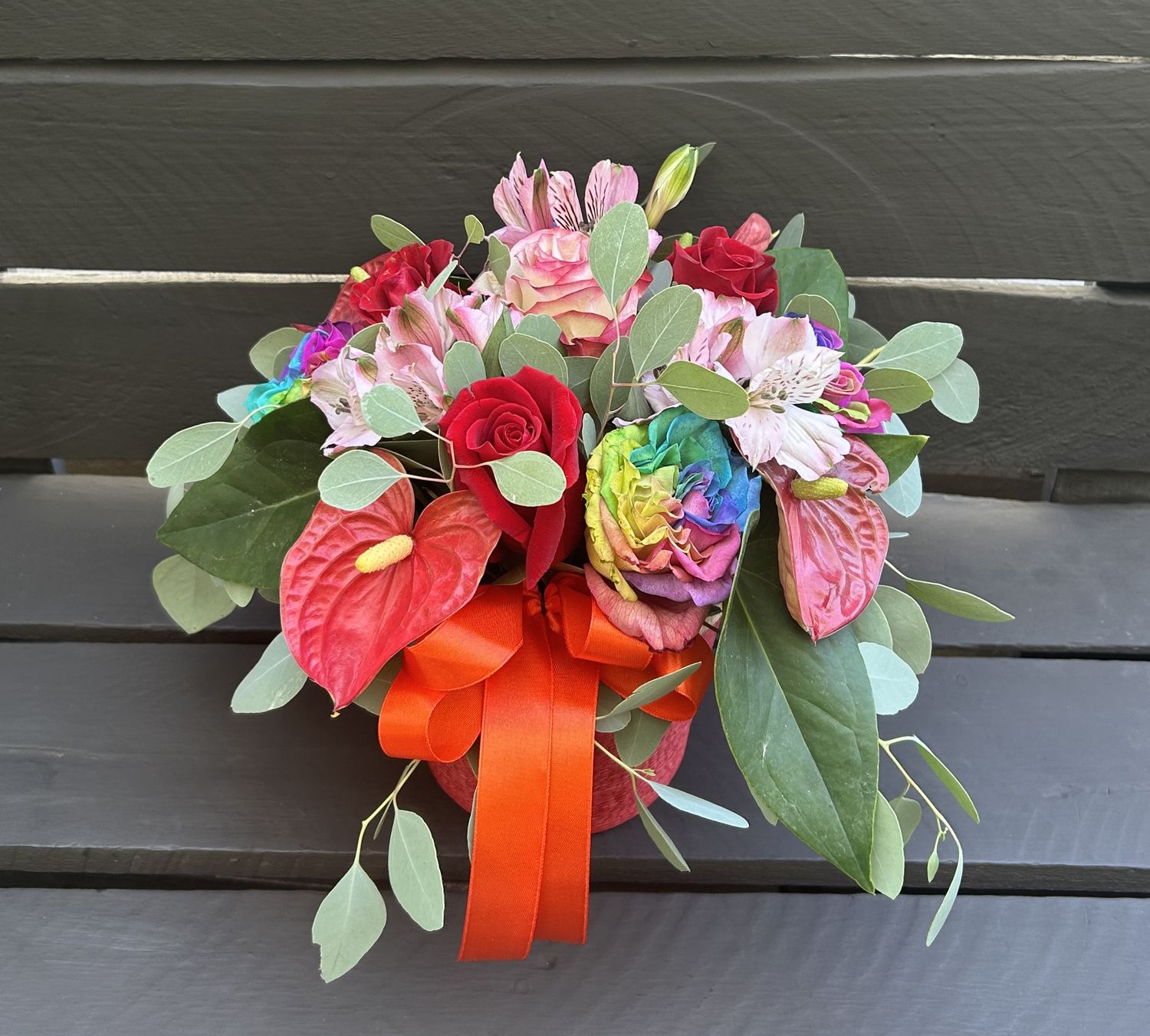 M08 - Mixed Flowers in a pot