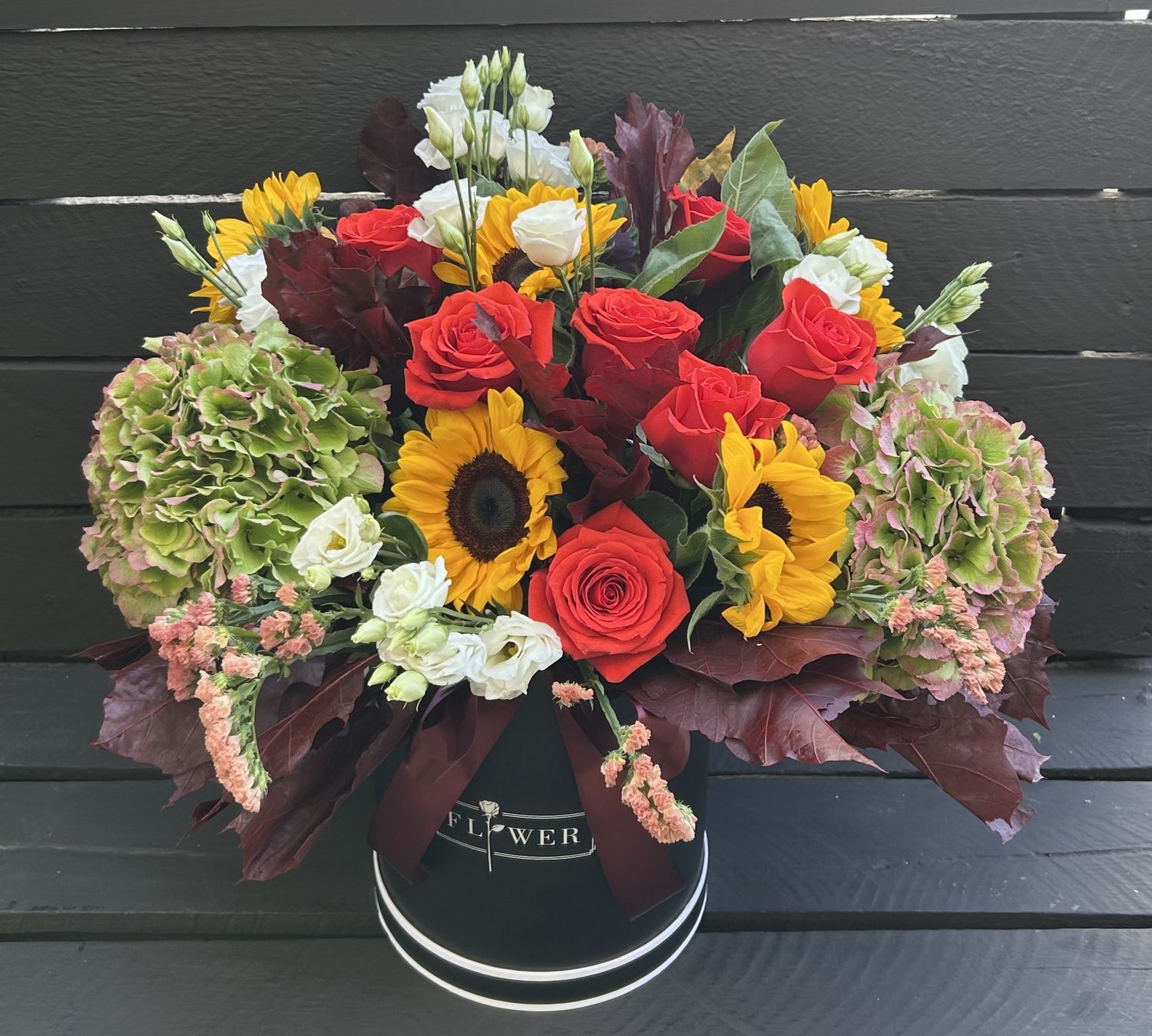 M11 - Mixed Flowers in a box