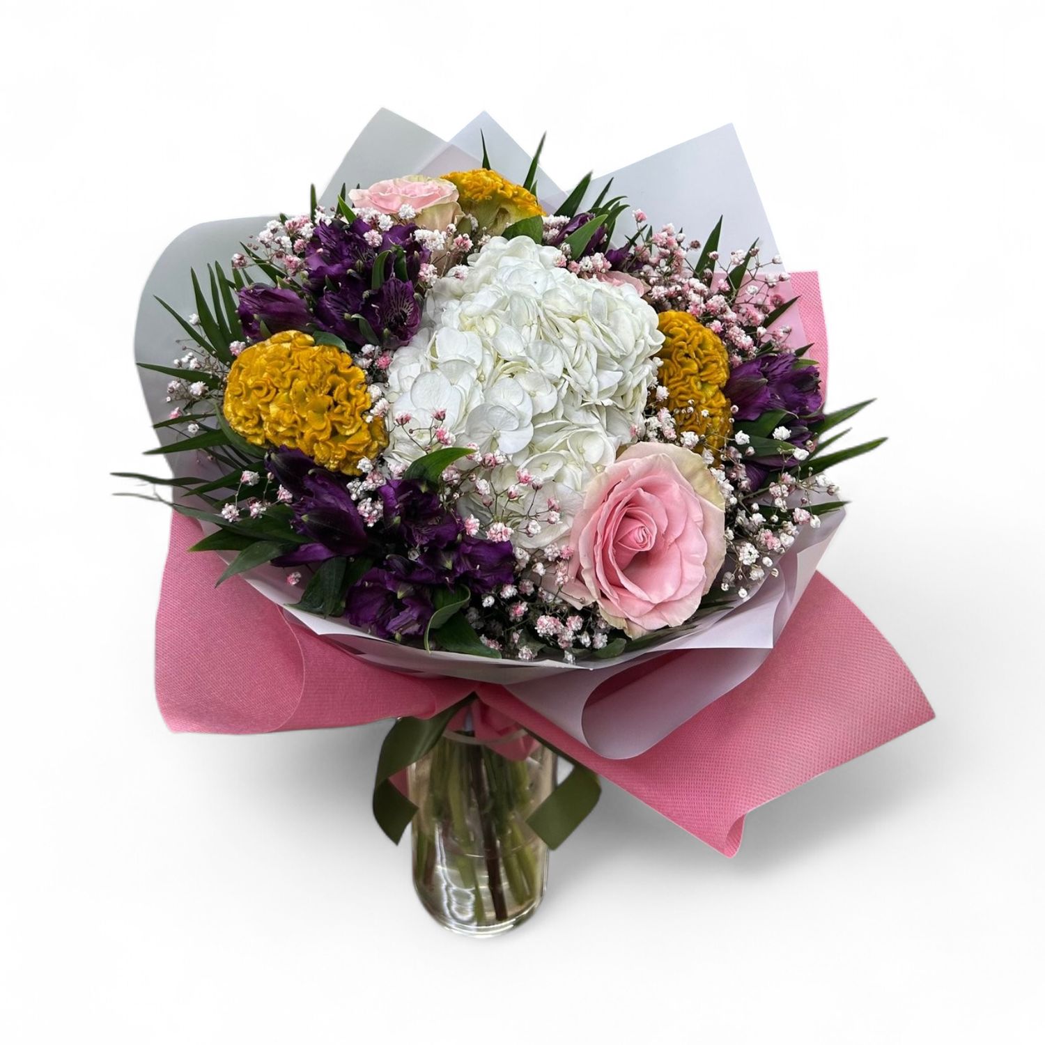 B04 - Mixed Flowers Bouquet