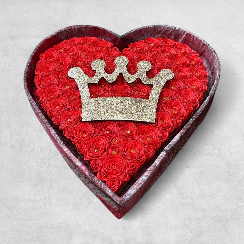 Red Handmade Heart (40x41cm)