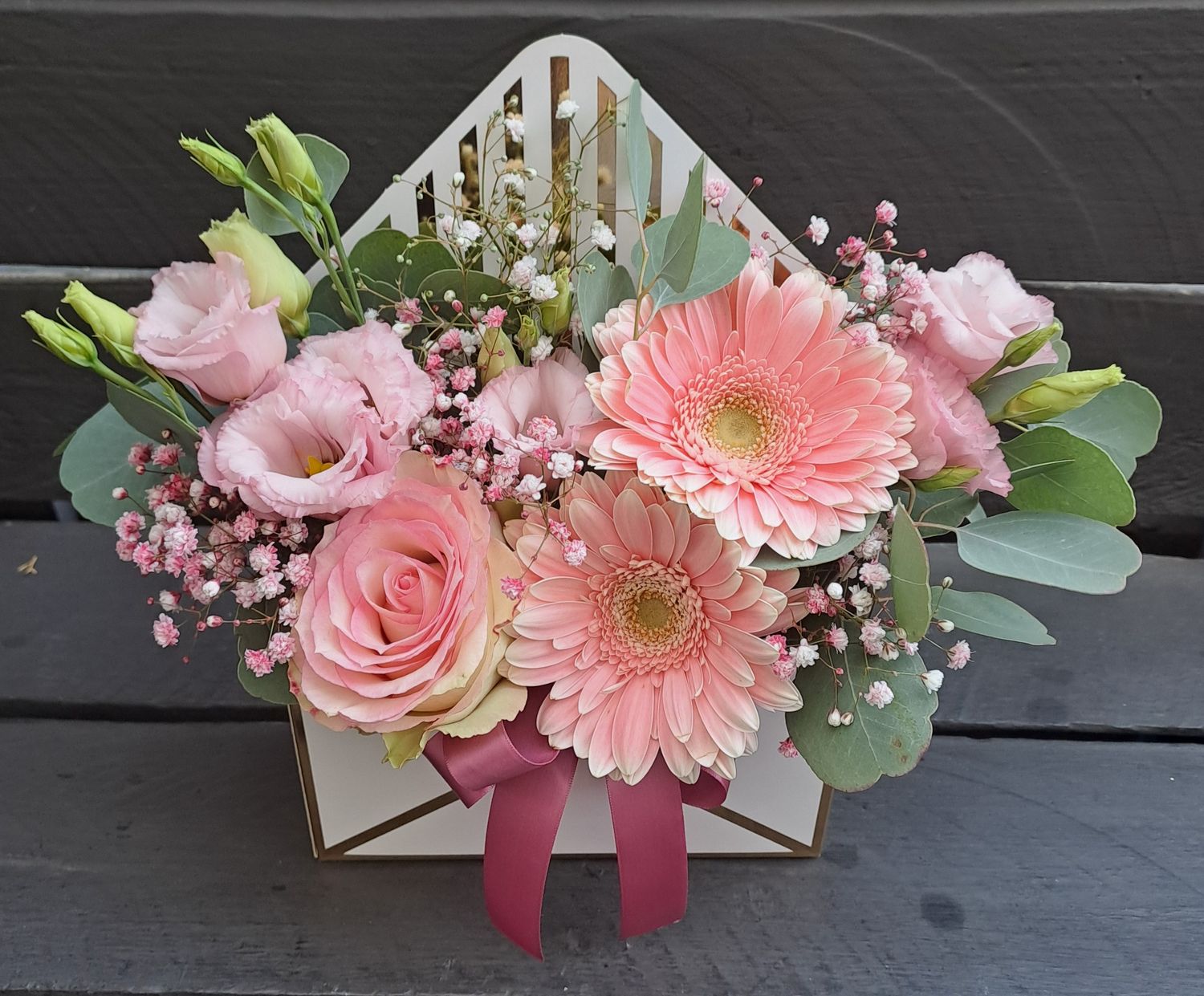 M09- Mixed Flowers in a letter box