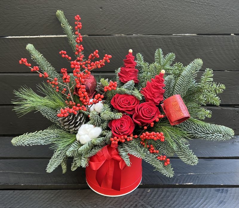 M03 - Mixed Flowers in a box