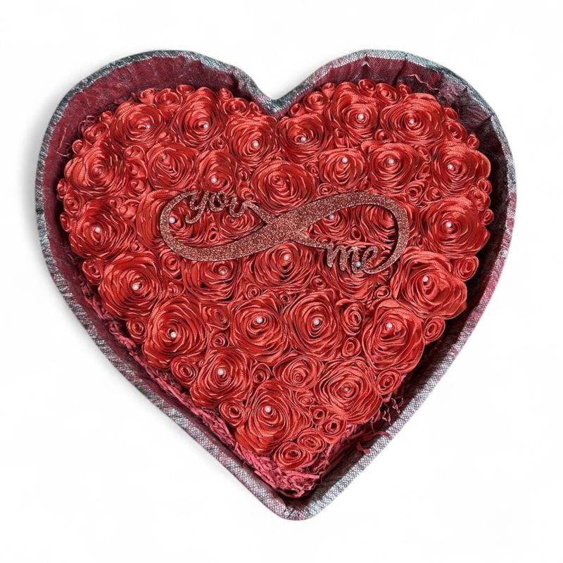 Red Handmade Heart (32x29cm)