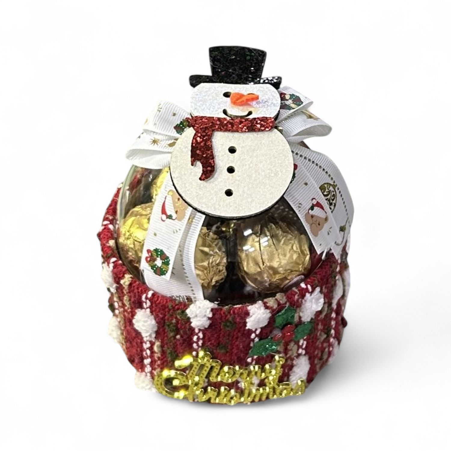 Ferrero Rocher Chocolate (Snowman)