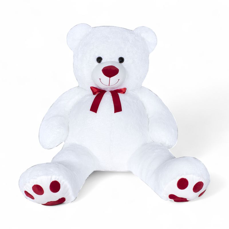 Τ10 - White Teddy Bear (120cm)