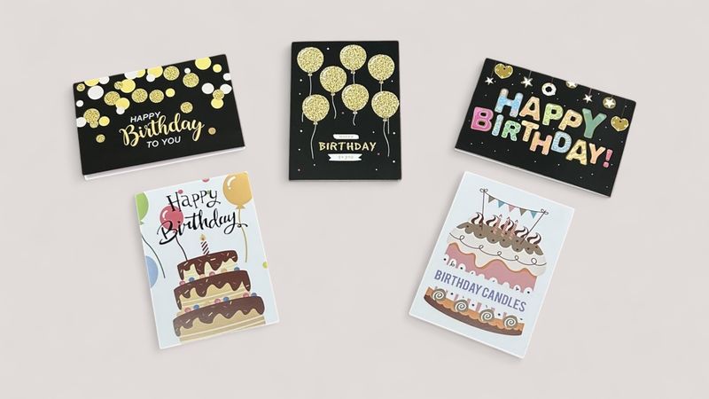 Happy Birthday Card (9.5x13.5cm)