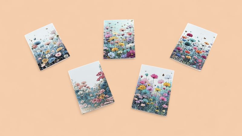 Flowers Card (9x12.5cm)