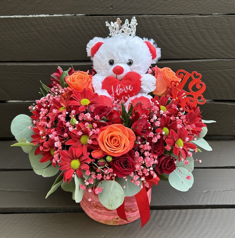 B2615 - Mixed Flowers in a box