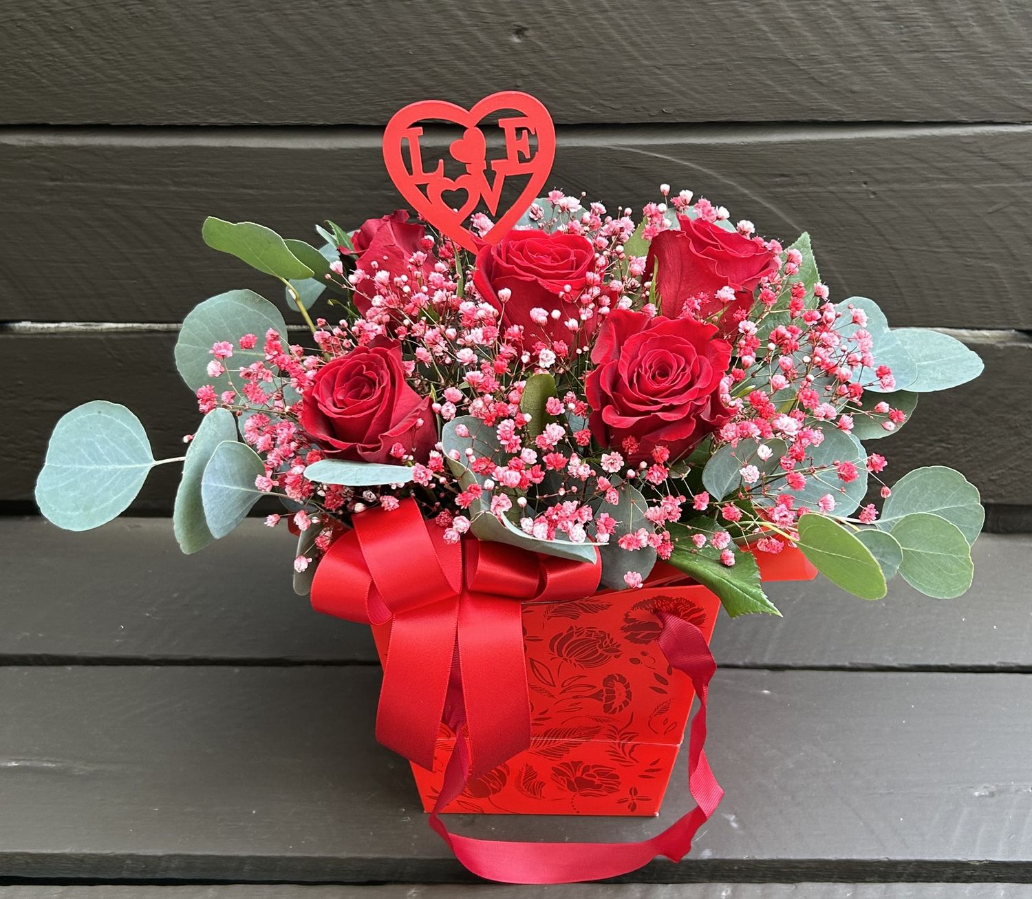 B2609 - Mixed Flowers in a bag