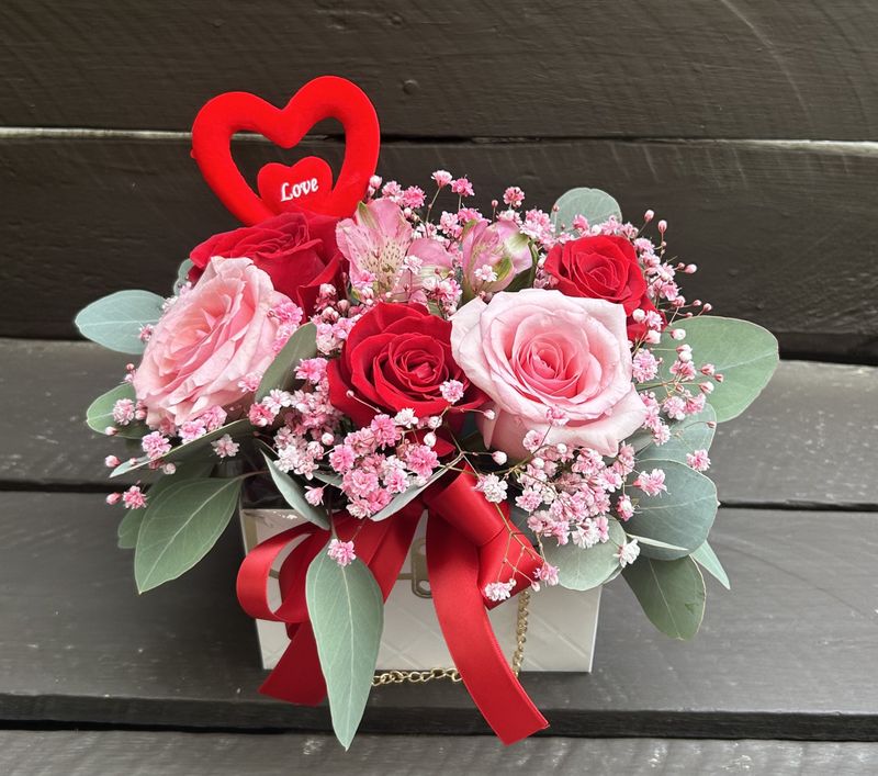 B2622 - Mixed Flowers in a bag