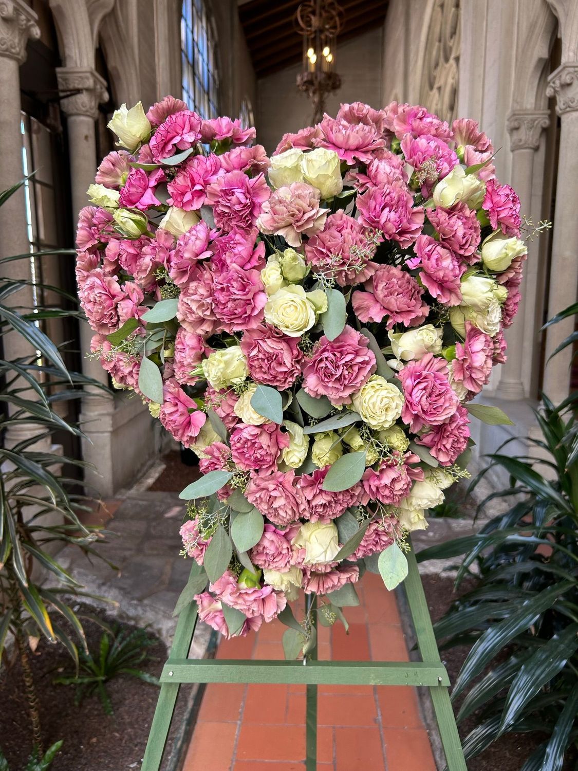 Funeral Standing Heart