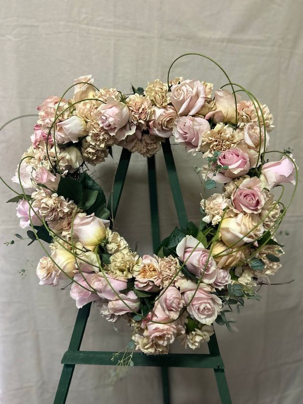 Funeral Standing Open Heart