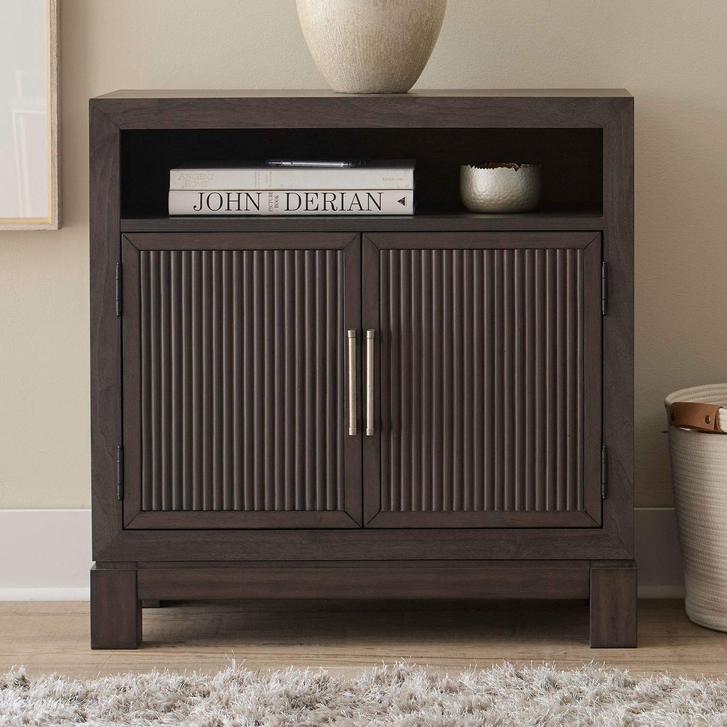 Modern Edge Bedside Chest with Charging Station