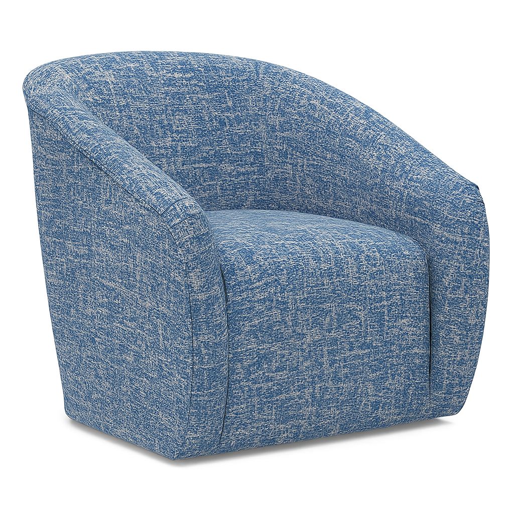 Airily Modern Swivel Chair, color: Ocean-22912