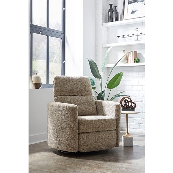 Corllini Swivel Barrel Power Recliner