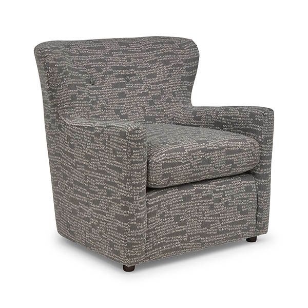 Casimere Club Chair, color: Slate-35513