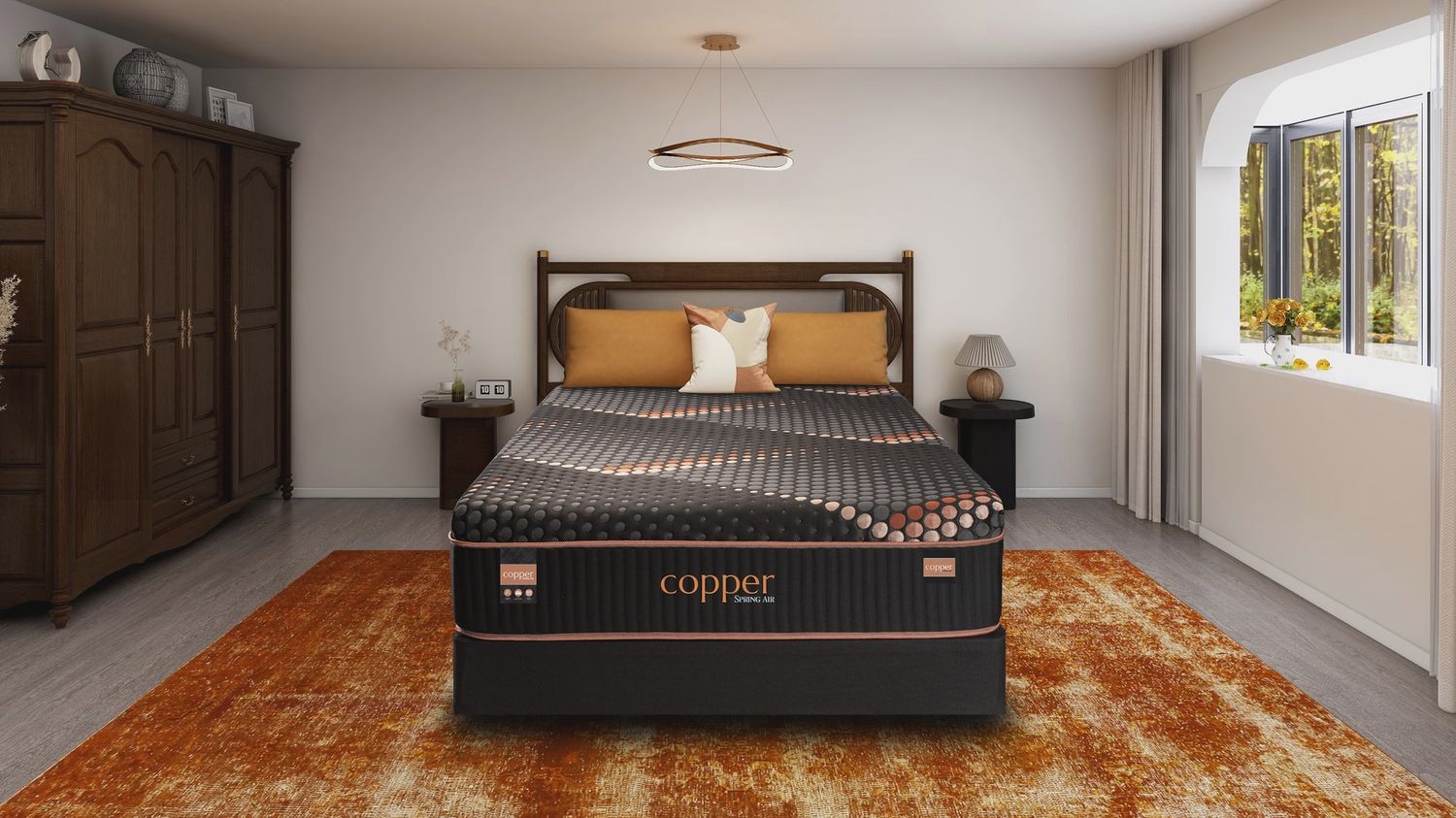 Copper Smoothtop Plush Hybrid