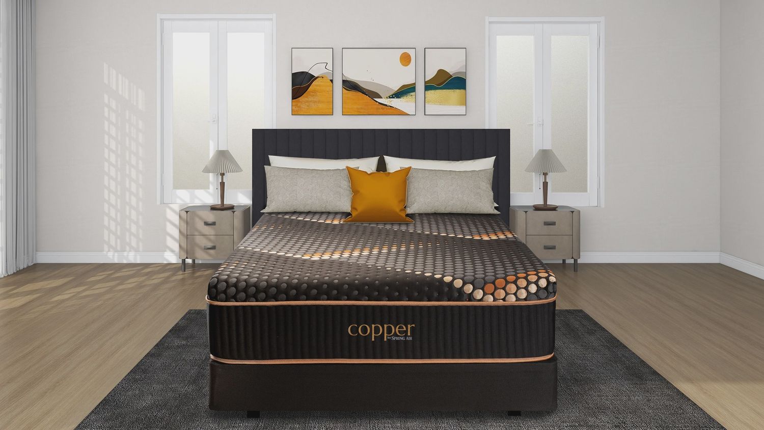 Copper Smoothtop Firm Foam