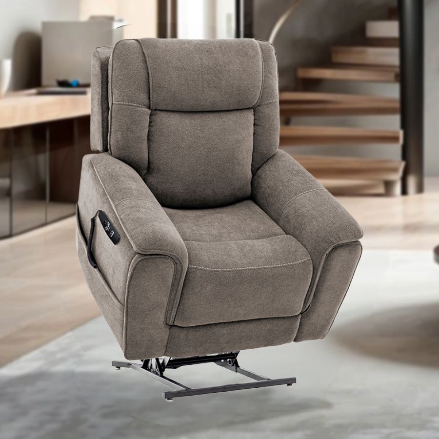 MM3600- TRIO MEZ Power Lift Recliner, color: Ash