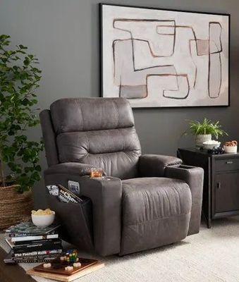 Neo Power Rocking Recliner w/ Headrest &amp; Lumbar