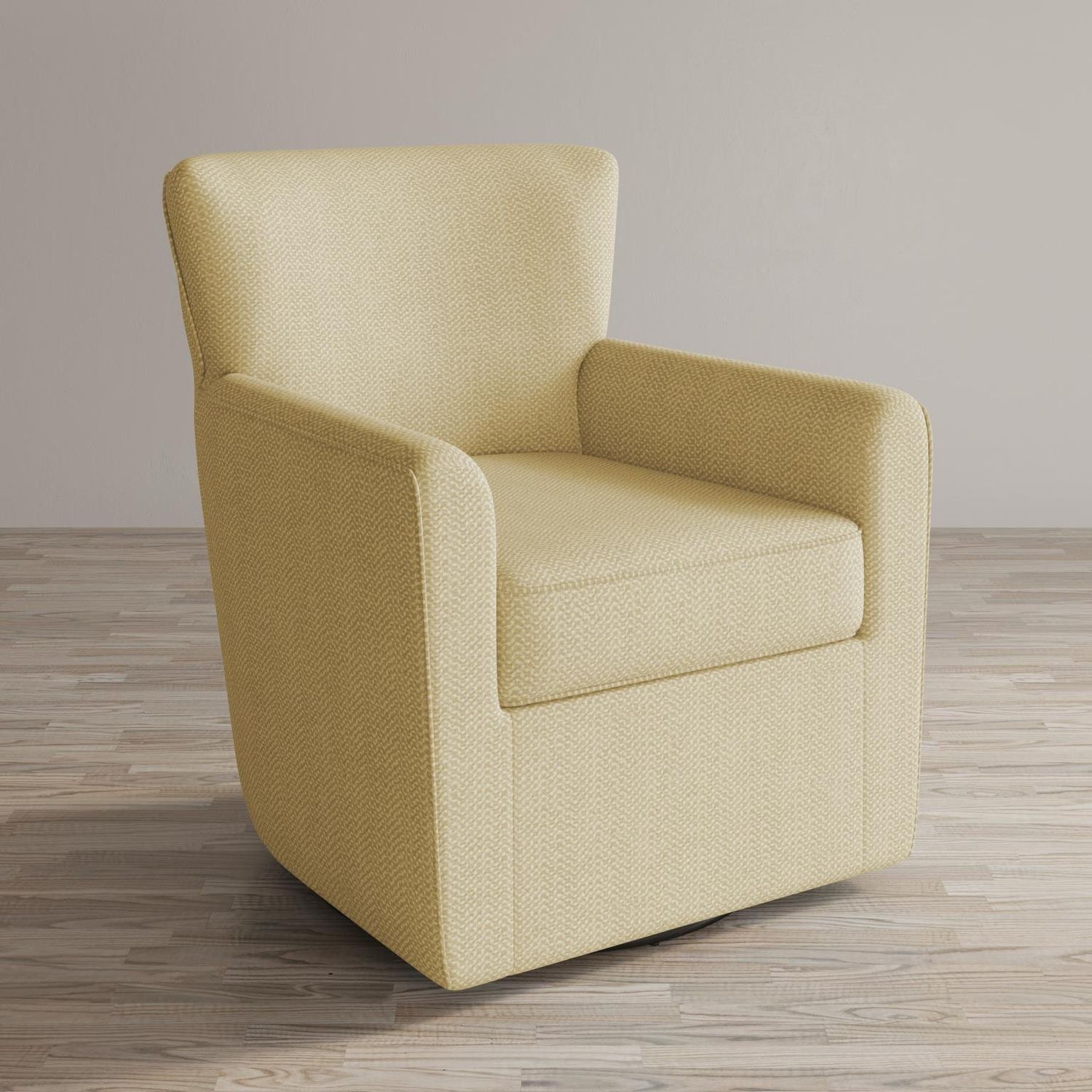 Harper Swivel Accent Chair, color: Sun