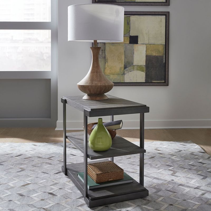 Modern View Tiered End Table