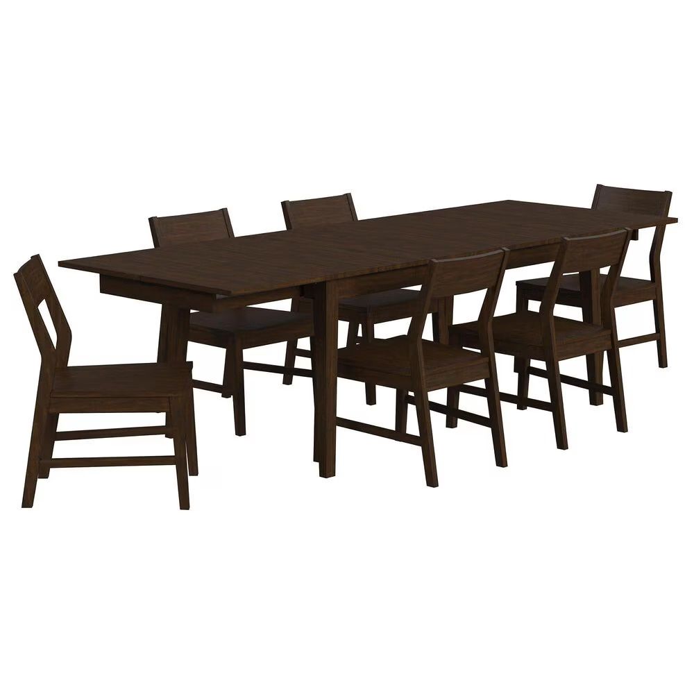 Berkeley 7pc Dining Set w/  Wood Chairs