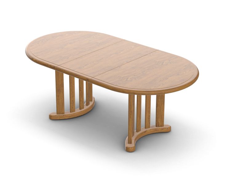 Harris CD817-CD77 Dining Table- Chestnut