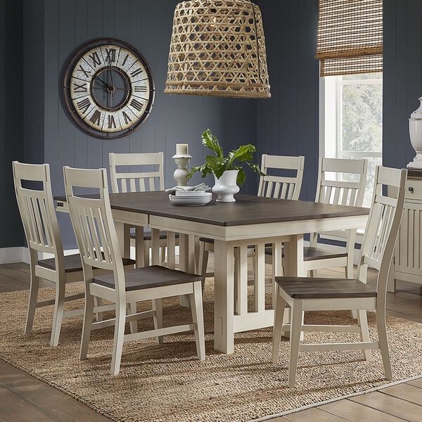Bremerton 7pc Trestle Dining Set