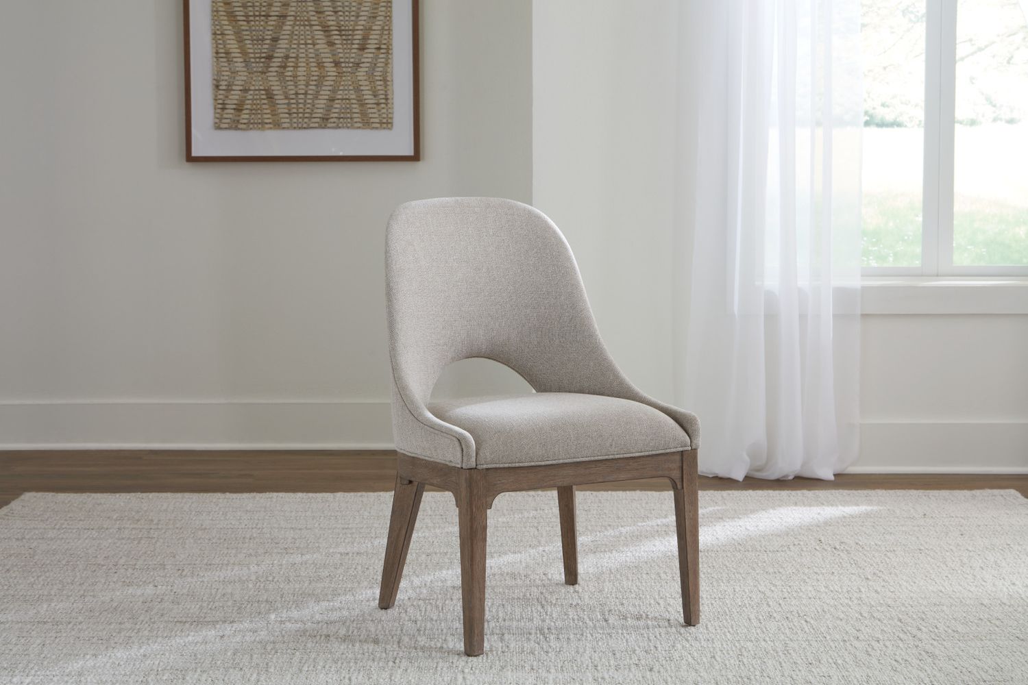 South Bend Upholstered Side Chair, color: Burnished Clay