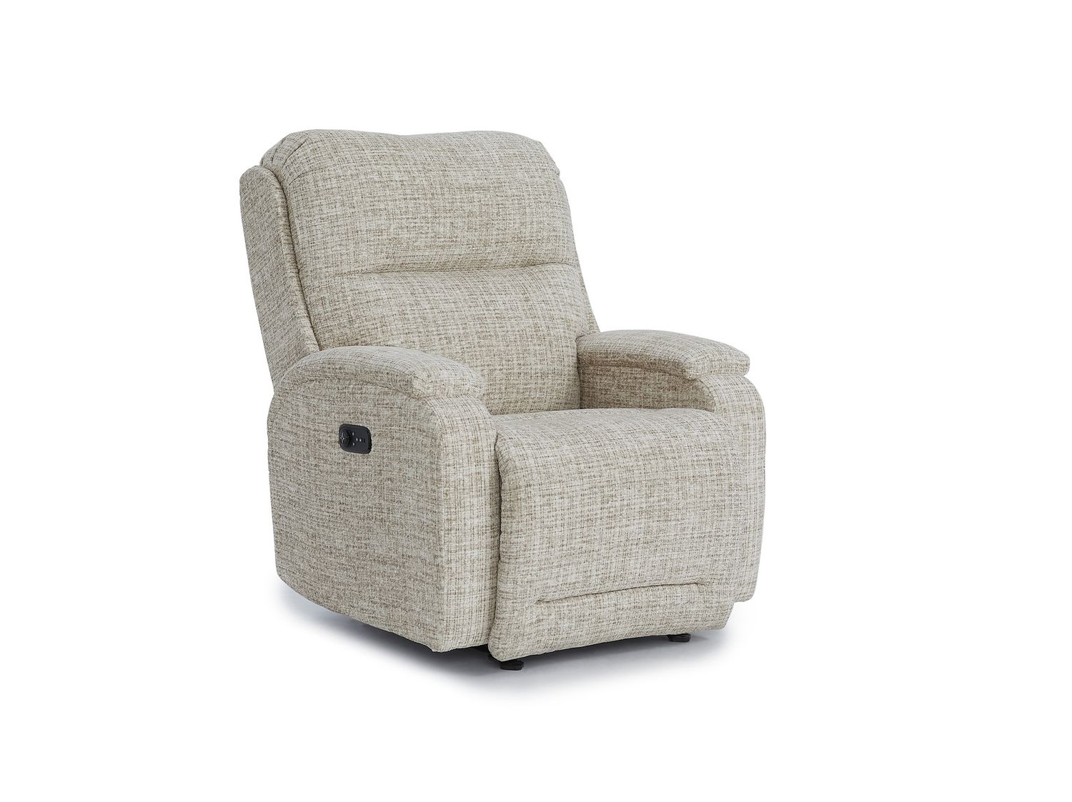 Maverly Power Rocker Recliner w/ Heat Massage &amp; Headrest, color: Sand-21849