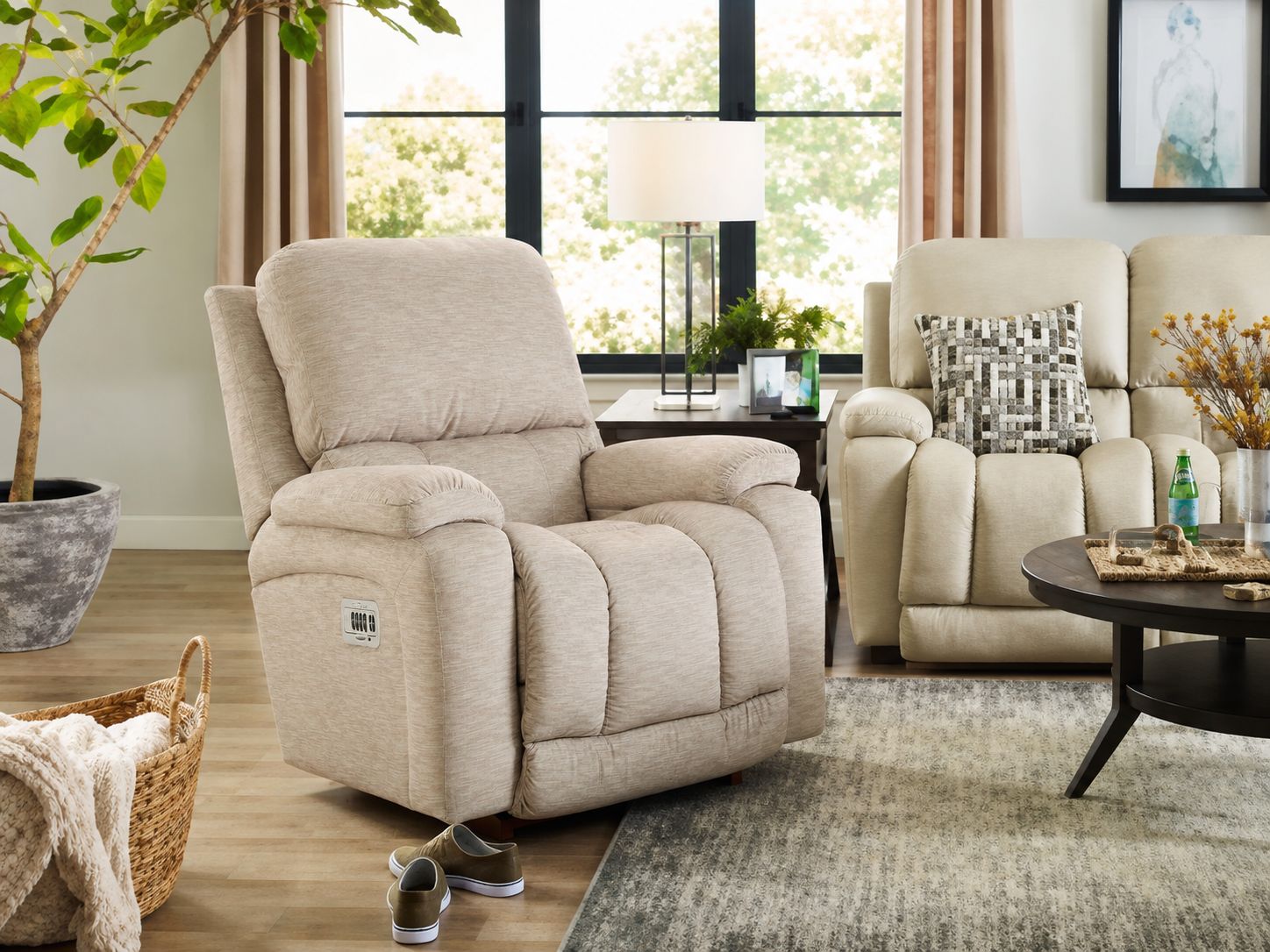 Greyson Power Rocking Recliner w/ Headrest &amp; Lumbar