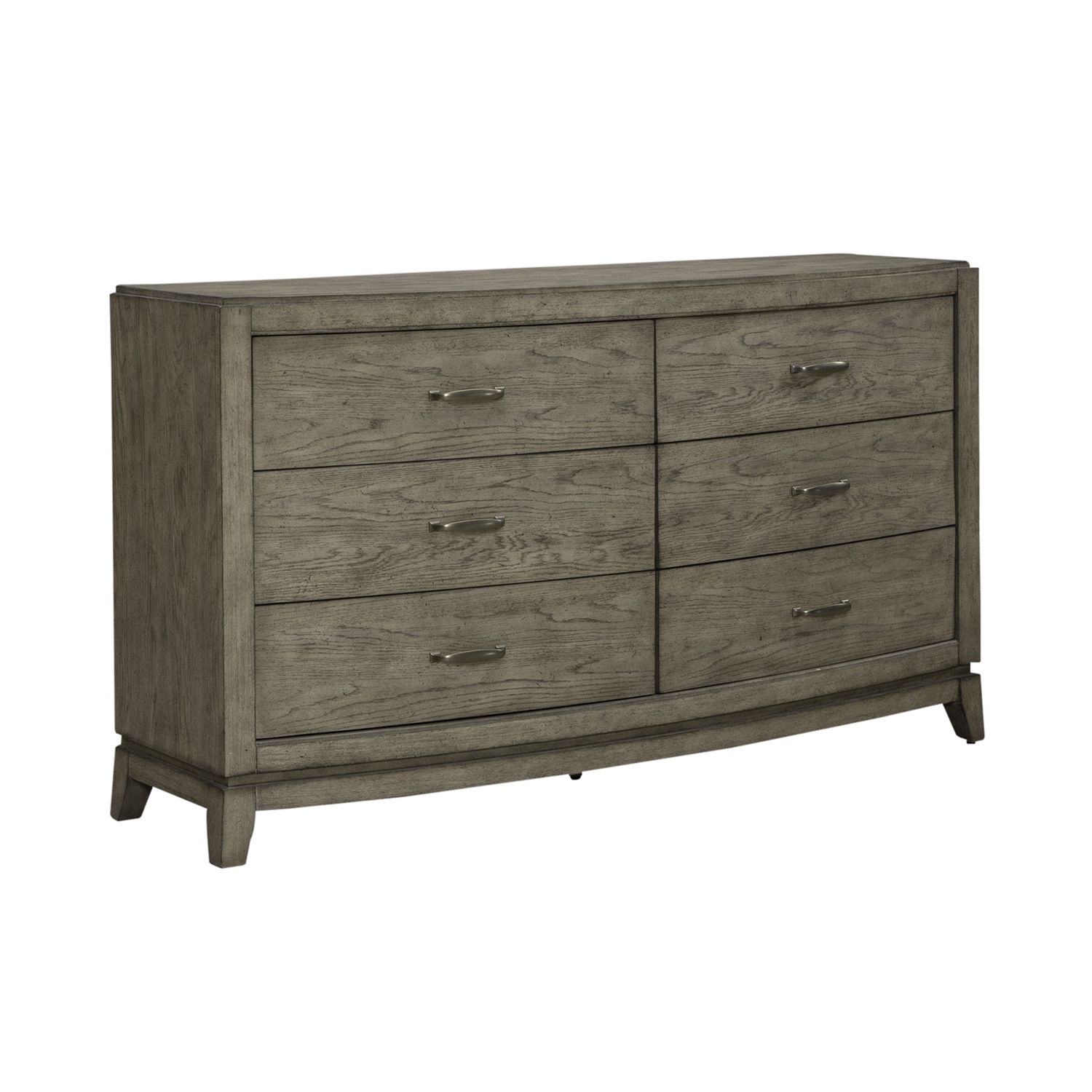 Avalon 6 Drawer Dresser, color: Burnished Beige